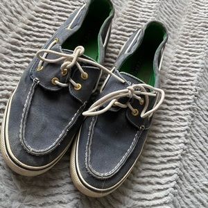 Navy Canvas Sperry